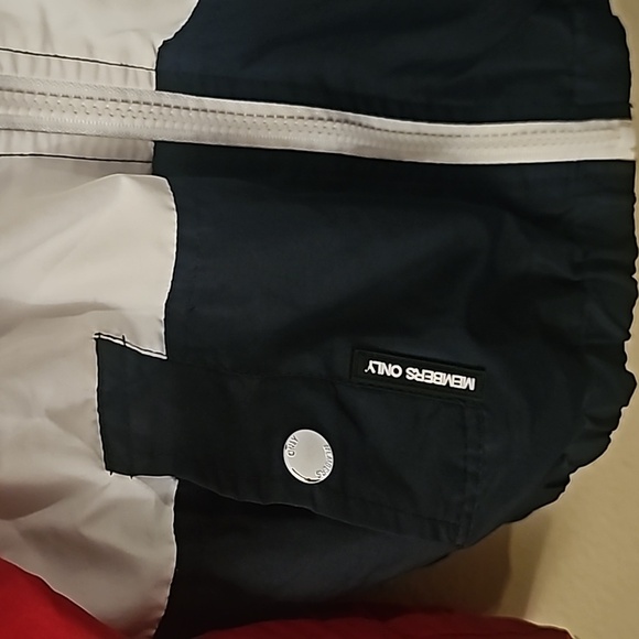 Members Only jacket red/white/blue size 5 - Picture 6 of 7